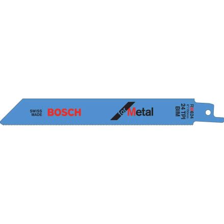 Bosch RM624 6 Inch 24T RECIP BLADE 5PK PCH