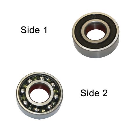 Superior Electric SE 6301-RS-D Replacement Ball Bearing - Seal/Open - ID 12 mm x OD 37 mmx W 12 mm Bosch 1610900015 (2pcs/pk)