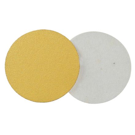 120 Grit 5" Diameter No-Hole PSA Sanding Disc - 25/Pack (Ceramic Aluminum Oxide)