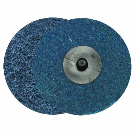 Superior Pads and Abrasives SD3F 3" ROLL-ON/ROLL-OFF Style Surface Conditioning Sanding Disc (Blue / Fine)